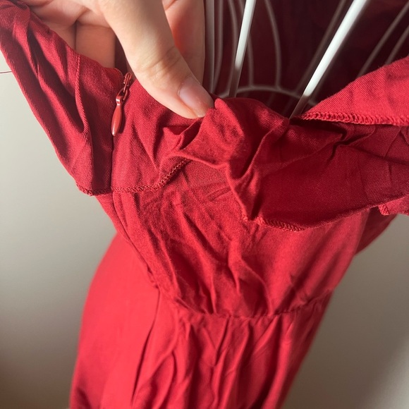 JOYFOLIE Mia Joy Bette Dress In Fired Brick Size XS NWT - Picture 4 of 6